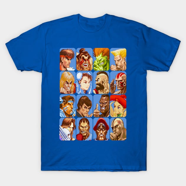 Super Line Up T-Shirt by winsarcade